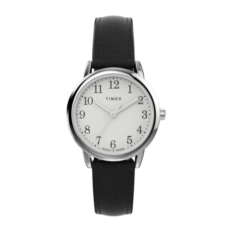 Timex Easy Reader Black Eco-Friendly Strap Watch Tw2w32500 1