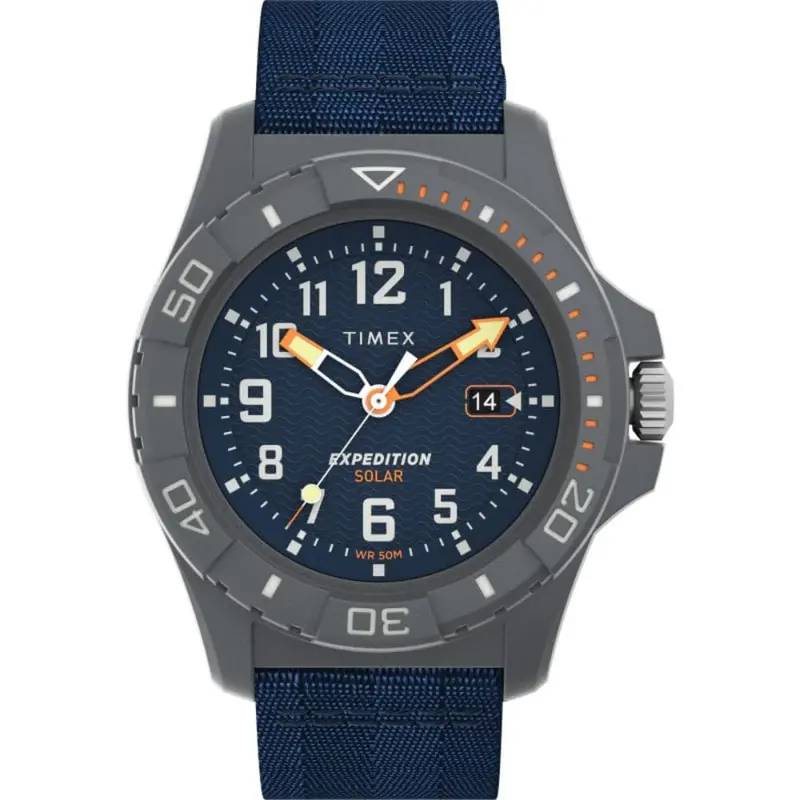 Timex Expedition Blue Dial And Fabric Strap Men Watch Tw2v40300 1