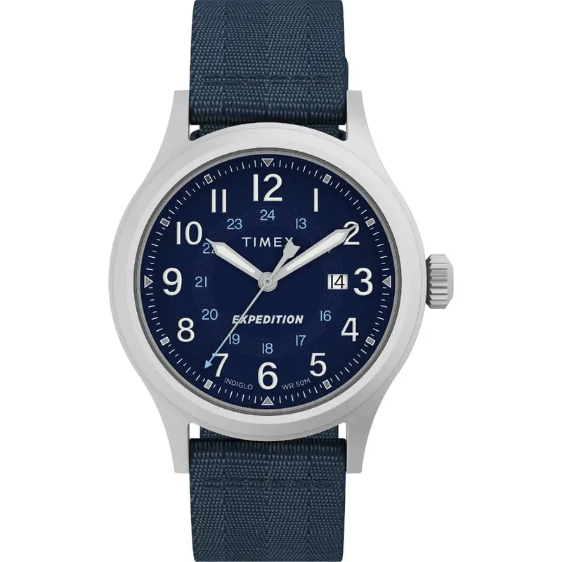 Timex Expedition Blue Dial & Fabric Strap Men Watch Tw2v65600 1