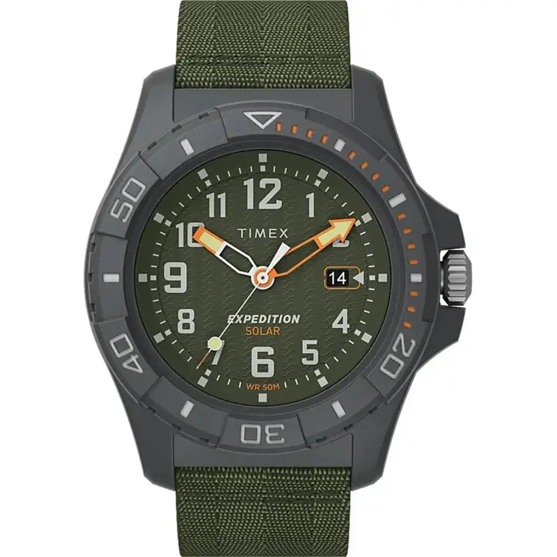 Timex Expedition North Green Nylon Strap Men Watch Tw2v40400 1