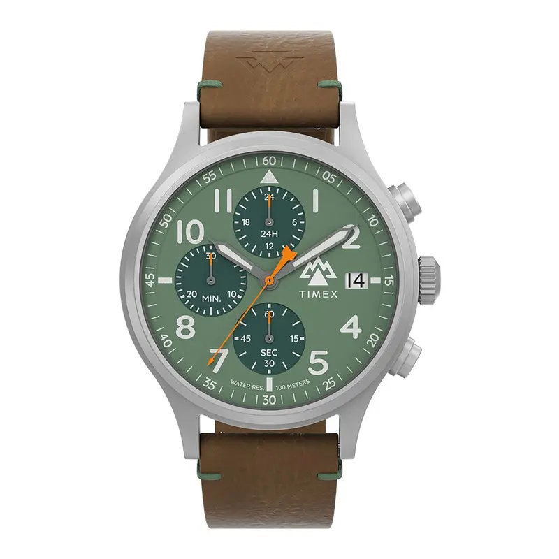 Timex Expedition North® Sierra Chronograph Green Strap Watch Tw2w16400 1