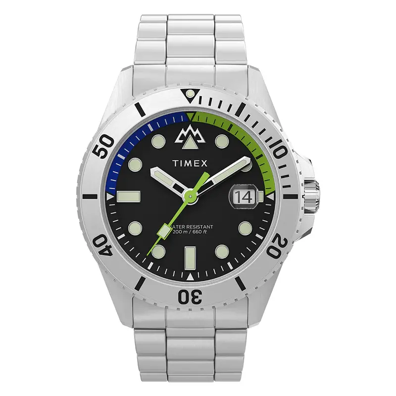 Timex Expedition North Silver Stainless Steel Strap Men's Watch Tw2w41900 1