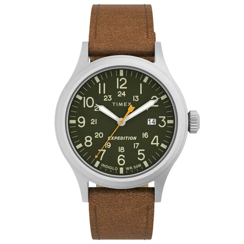 Timex Expedition Tw4b23000 Brown Leather Men Watch 1