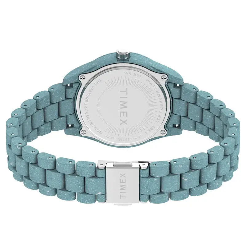Timex Heritage Collection Blue Dial And Stainless Steel Strap Women Watch Tw2v53200 2