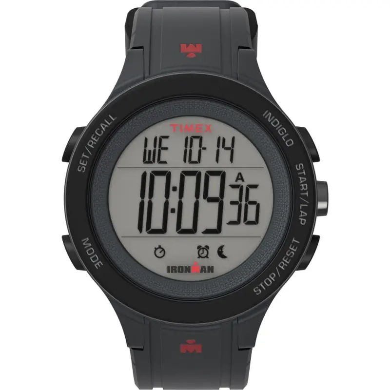 Timex Ironman Digital Gray Rubber Strap Men Watch Tw5m48900 1