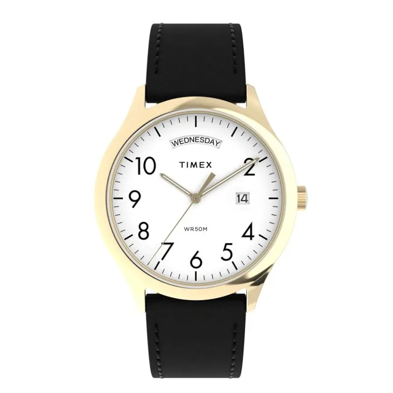 Timex Modern Easy Reader Black Strap Watch Tw2w68500 1