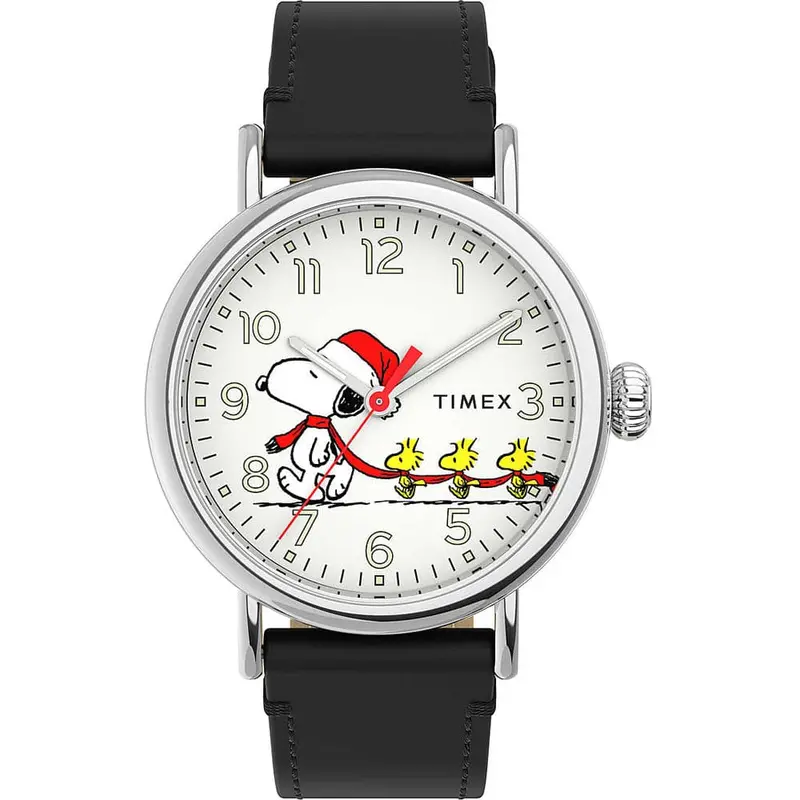 Timex Standard Peanuts Featuring Snoopy Christmas Tw2u86400 1
