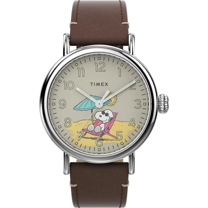 Timex Standard X Peanuts Featuring Snoopy At The Beach Men Watch Tw2v61200 1