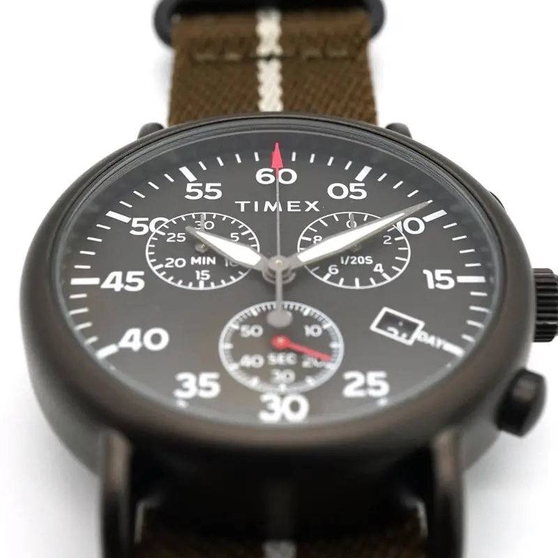 Timex Tw2t73600 Green Fabric Strap Men's Watch 2