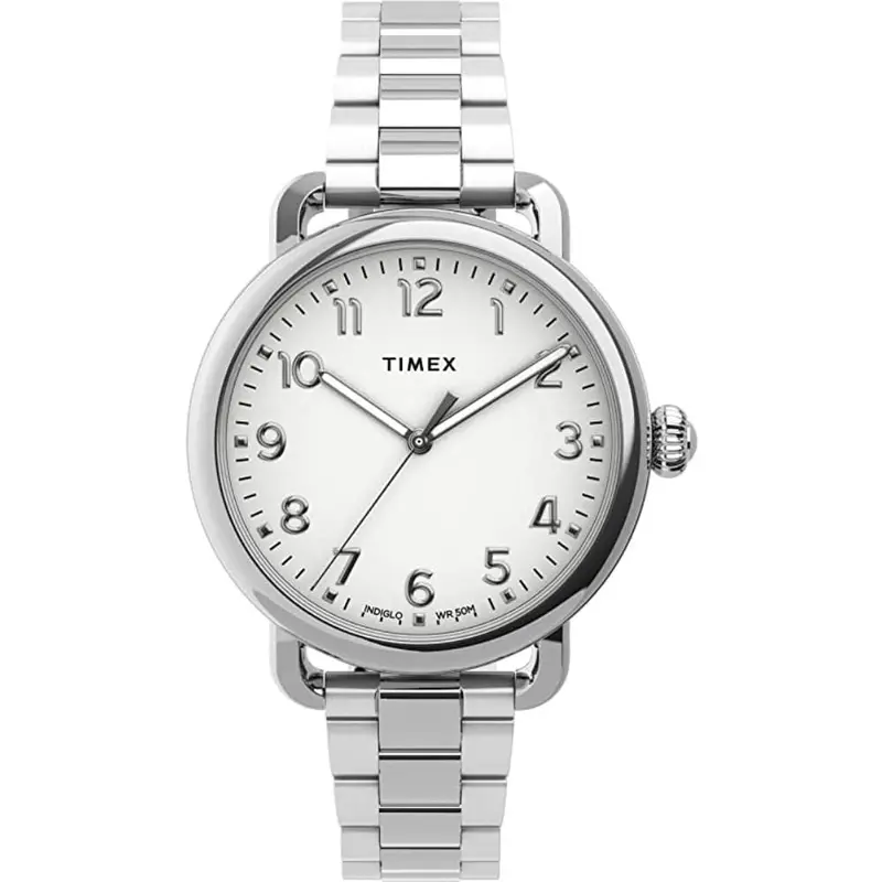 Timex Tw2u13700 Silver Stainless Steel Men's Watch 1