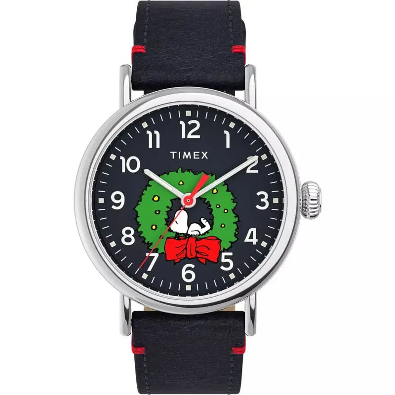 Timex Tw2u86300 Leather Strap Unisex Watch 1