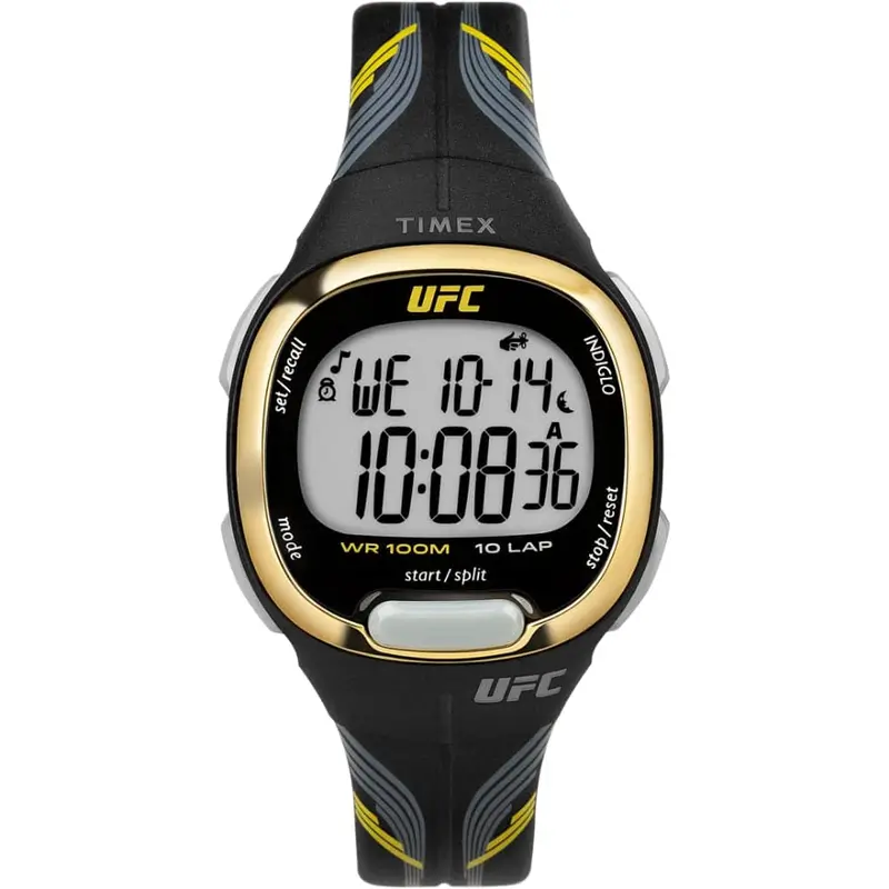 Timex Ufc Takedown Black Resin Strap Men Watch Tw5m52000 1
