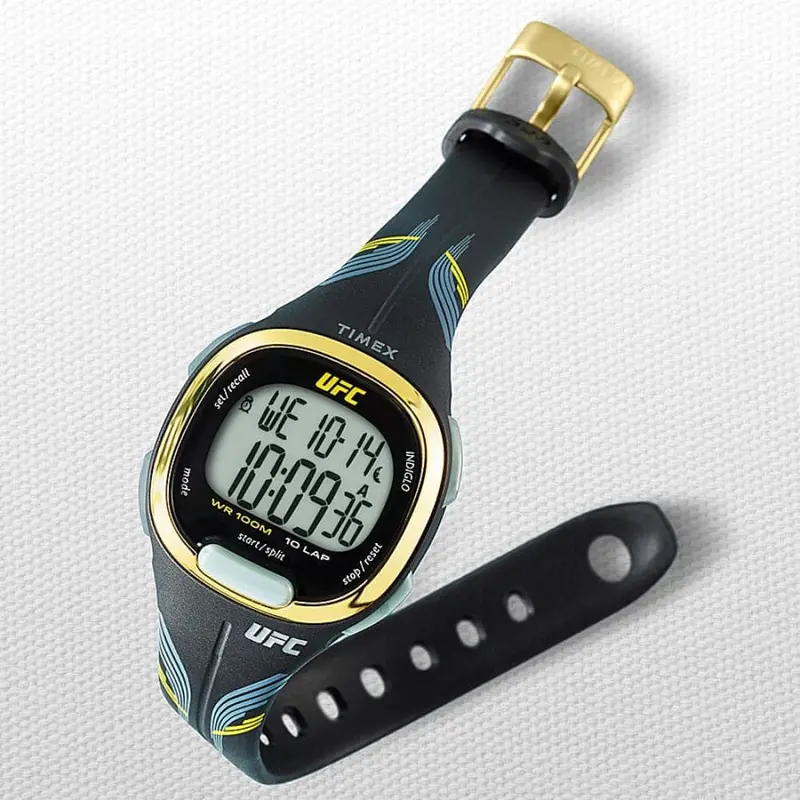 Timex Ufc Takedown Black Resin Strap Men Watch Tw5m52000 2
