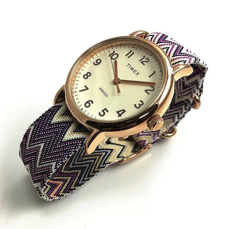 Timex Weekender Chevron Tw2r59000 Women's Watch 2