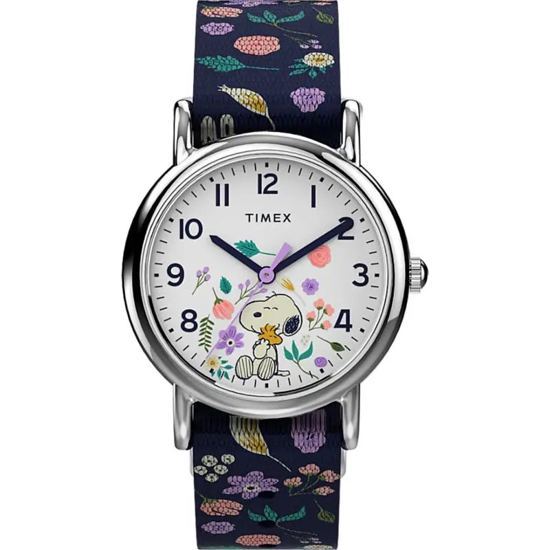 Timex Weekender Peanuts Floral Tw2v45900 Women Watch 1
