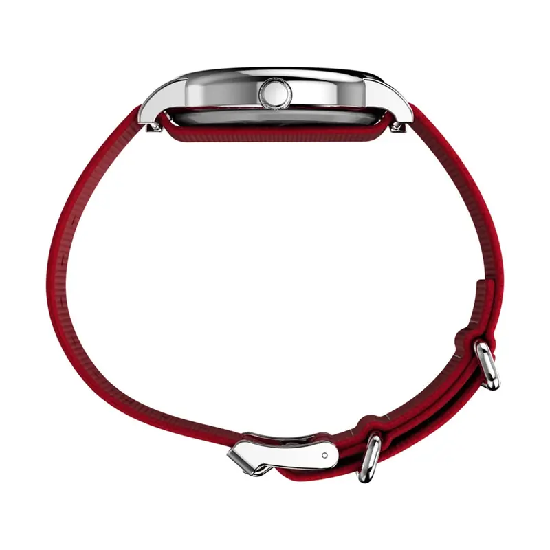 Timex X Peanut Red Fabric Strap Women's Watch Tw2y31200 2