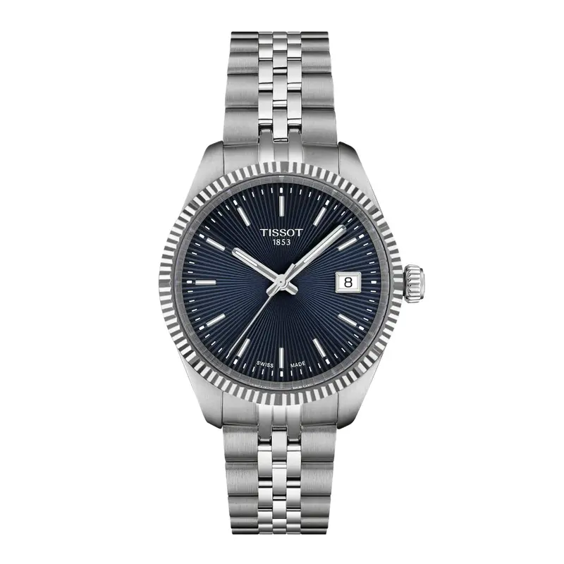 Tissot Ballade Blue Dial Stainless Steel Strap Women's Watch T1562101104100 1