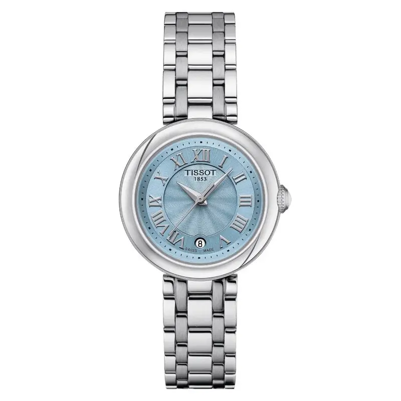 Tissot Bellissima (26Mm) Silver Stainless Steel Strap Women Watch T1260101113300 1