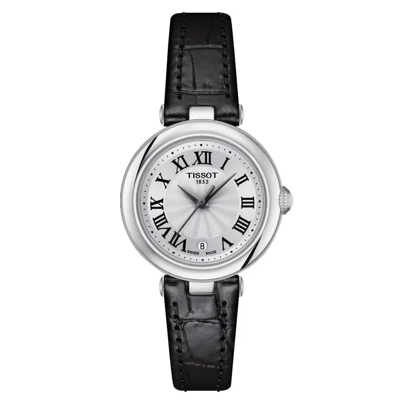 Tissot Bellissima T1260101601300 Black Leather Women Watch 1
