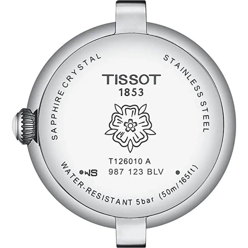 Tissot Bellissima T1260101601301 Quartz 316L Stainless Steel Case Pink Leather Women's Watch 2