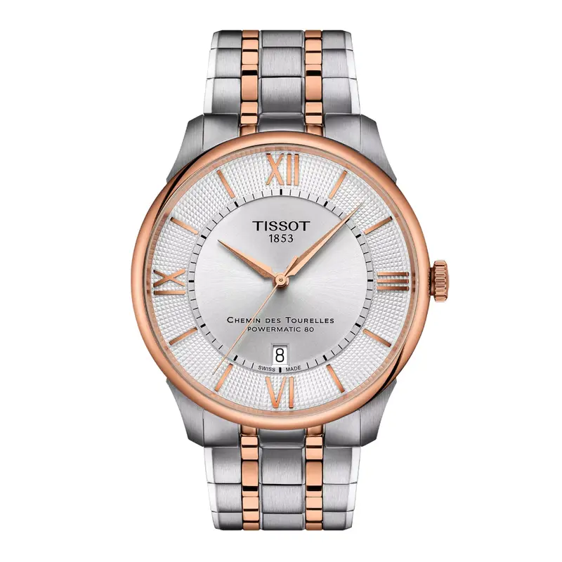 Tissot Chemin Des Tourelles Powermatic Men Watch T1394072203800 1