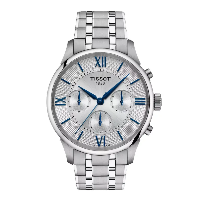 Tissot Chemin Des Tourelles Stainless Steel Strap Men Watch T1394621103800 1