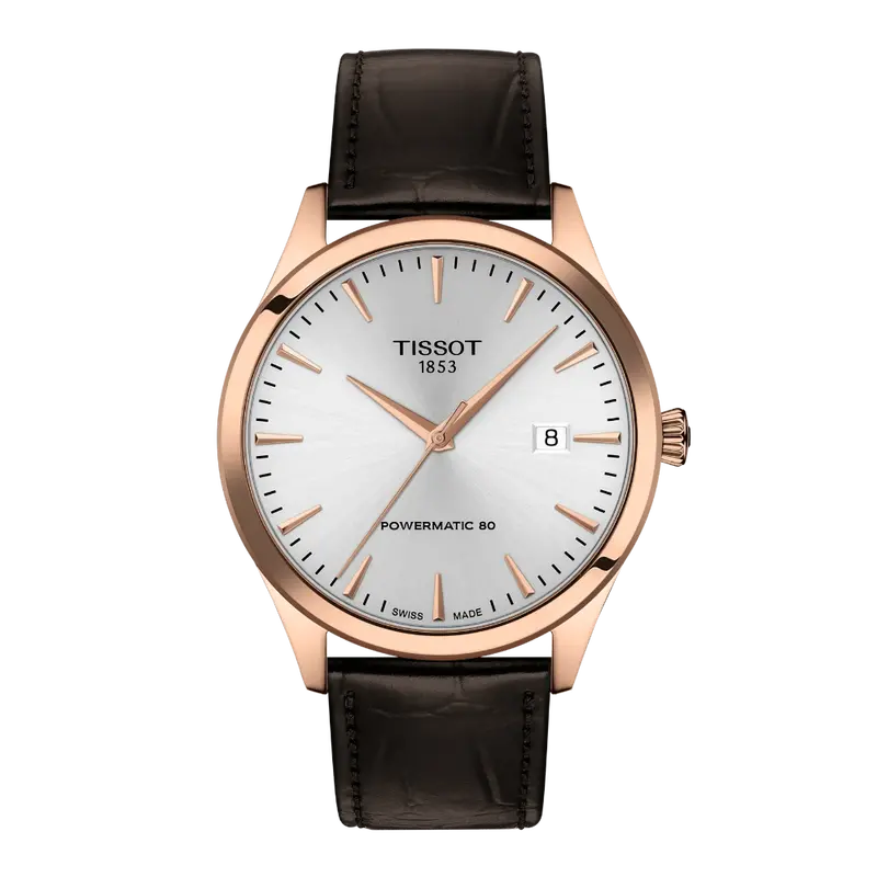 Tissot Classic Dream Leather Strap Men Watch T1584073603100 1