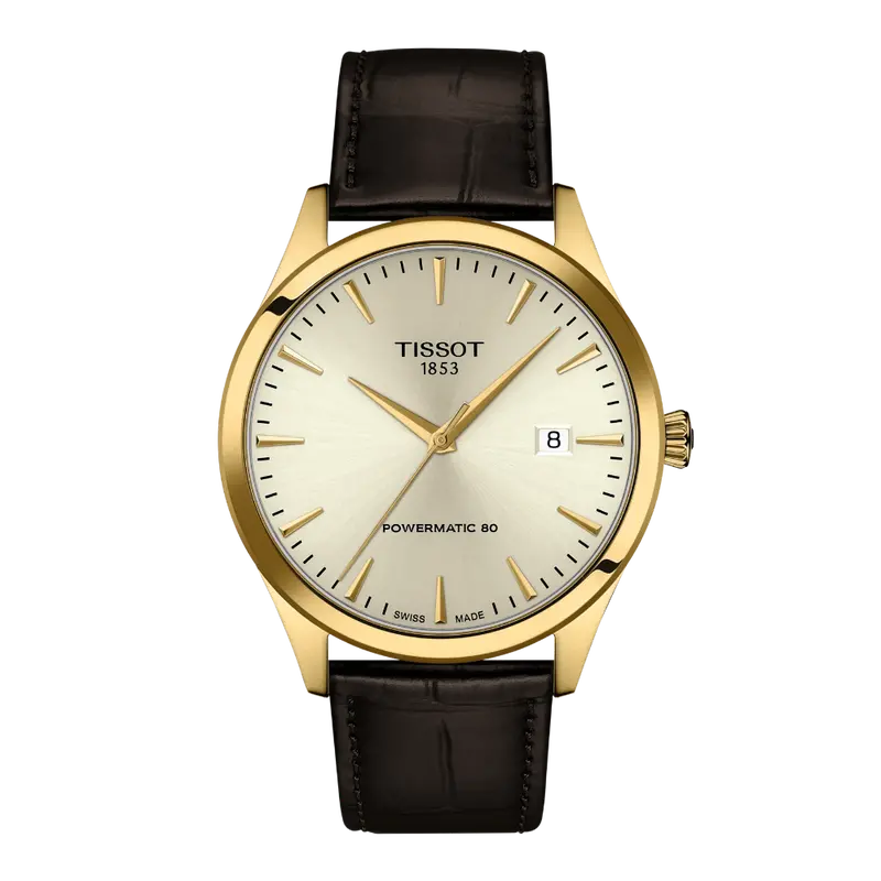 Tissot Classic Dream Leather Strap Men Watch T1584073626100 1