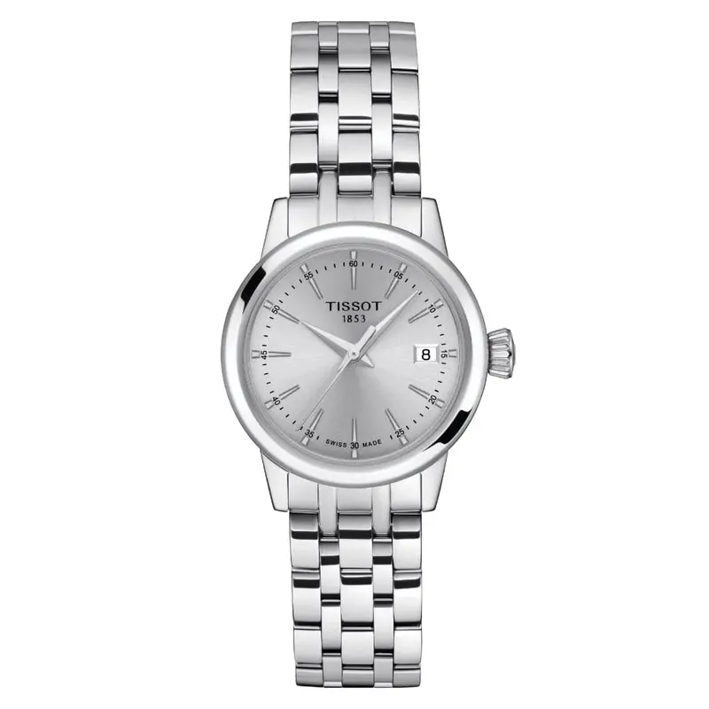 Tissot Classic Dream Silver Dial And Stainless Steel Strap Women Watch T1292101103100 1
