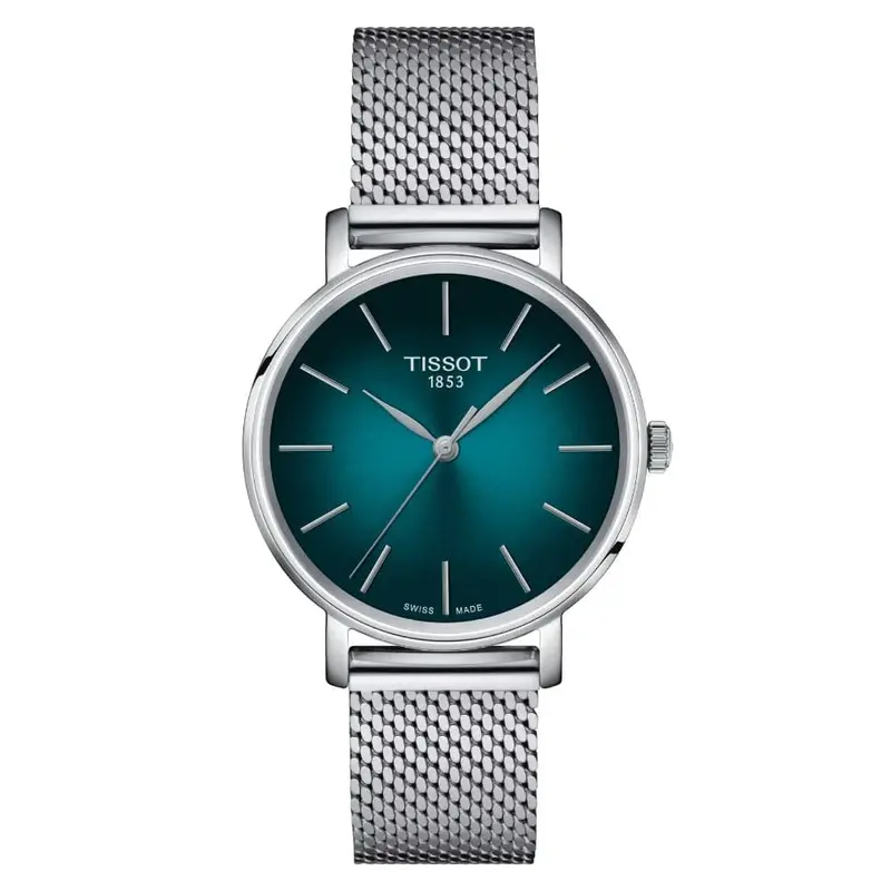 Tissot Every Time Silver Milanese Strap Women Watch T1432101109100 1