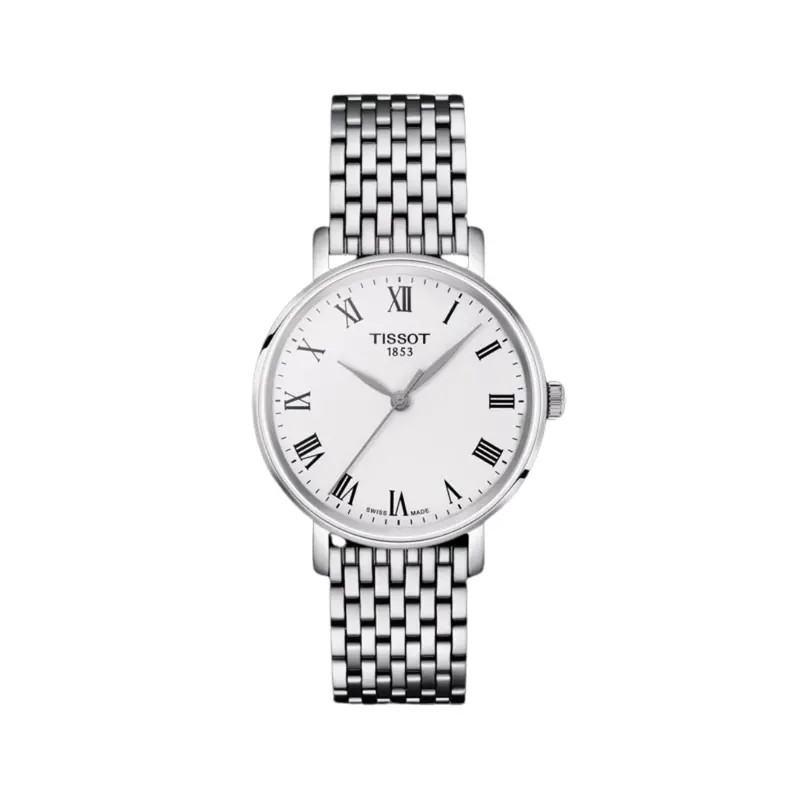 Tissot Everytime Silver Stainless Steel Strap Women's Watch T1432101103300 (34Mm) 1