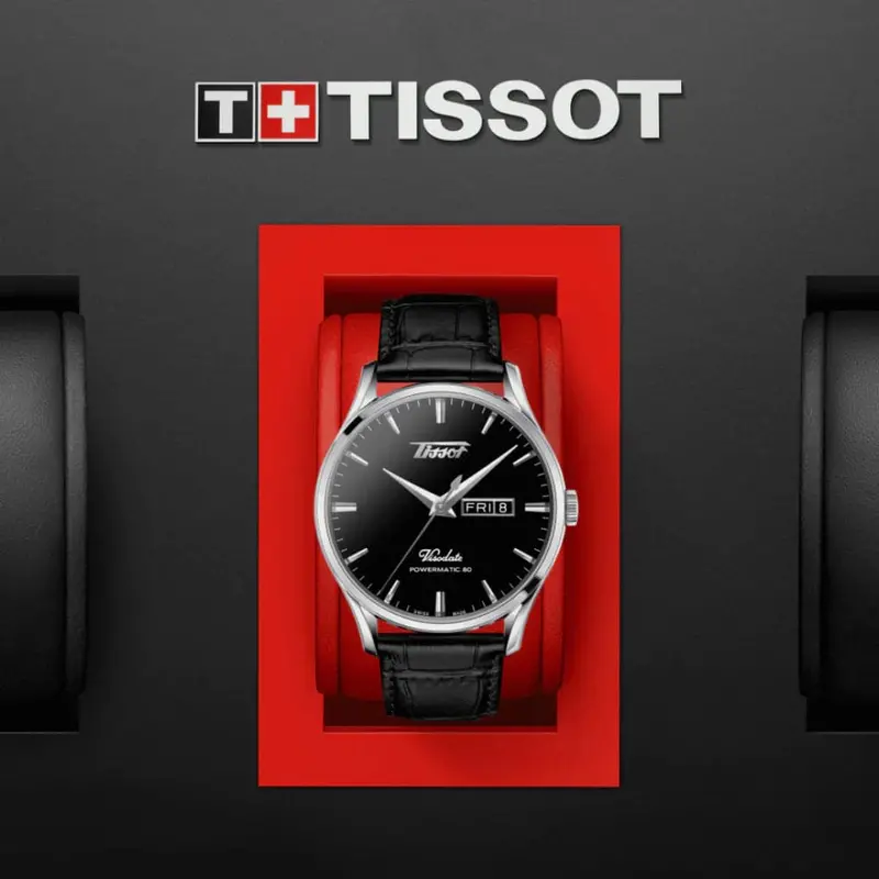 Tissot Heritage Visodate Powermatic 80 T1184301605100 Men's Watch 2