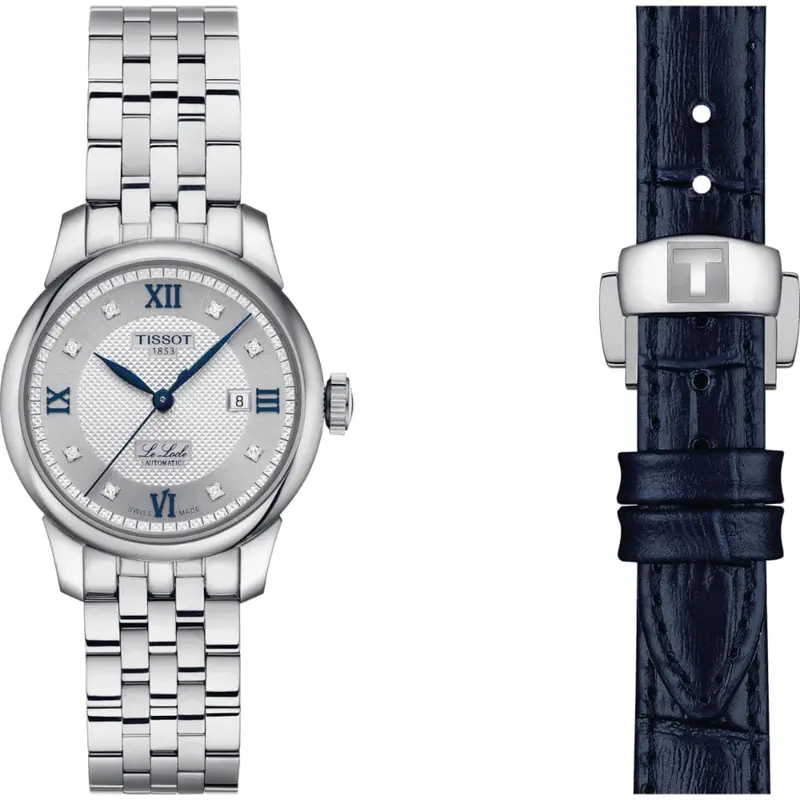 Tissot Le Locle Silver Stainless Steel Strap Women Watch T0062071103601 1