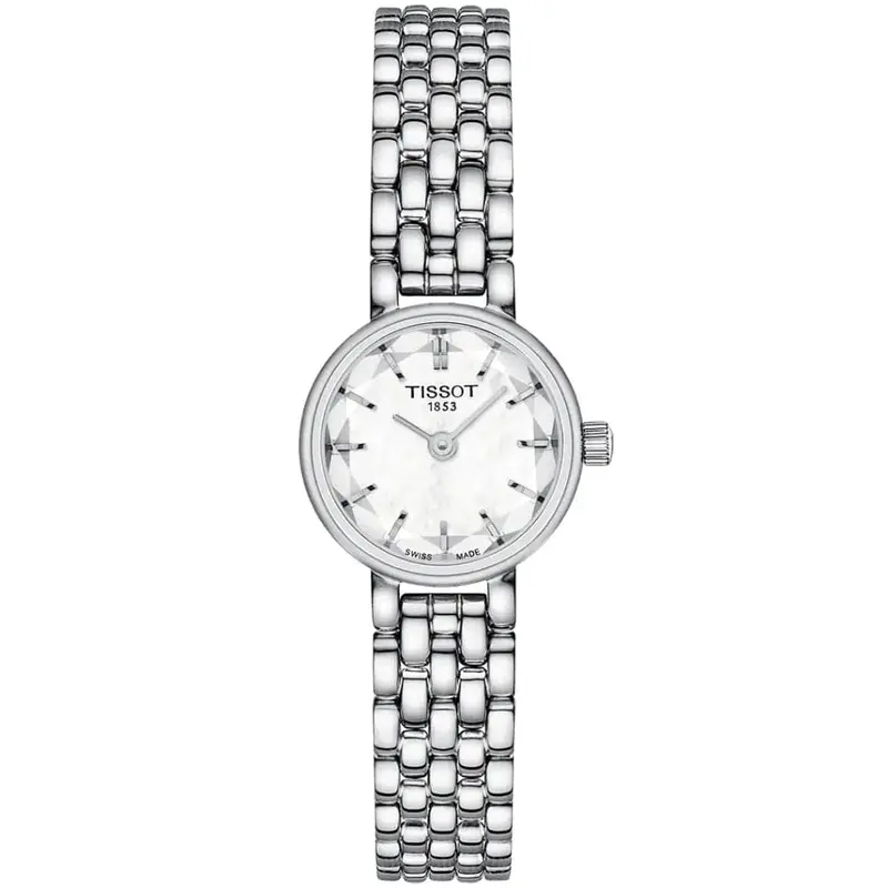 Tissot Lovely Silver Dial And Stainless Steel Strap Women Watch T1400091111100 1