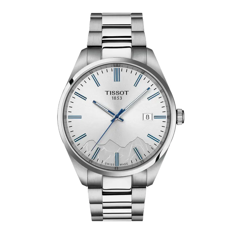 Tissot Pr 100 Jungfraubahn Stainless Steel Strap Men Watch T1504101103100 1