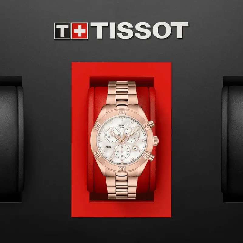 Tissot Pr 100 T1019173311600 Sport Chic Women Watch 2
