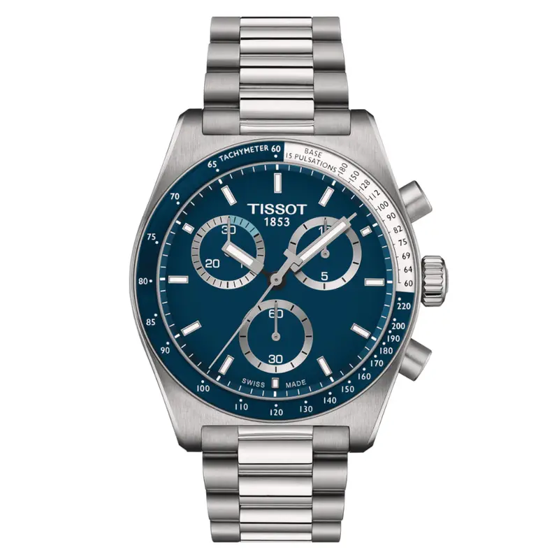 Tissot Pr516 Chronograph Stainless Steel Strap Men Watch T1494171104100 1