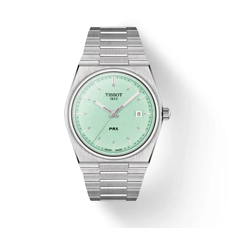Tissot Prx Silver Stainless Steel Strap Men Watch T1374101109101 1