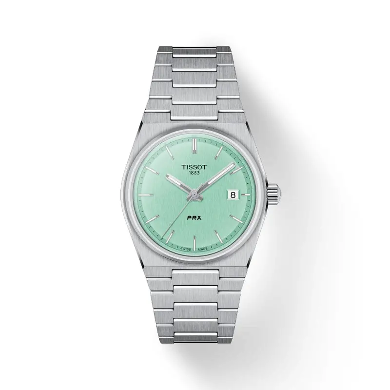 Tissot Prx  Silver Stainless Steel Strap Watch T1372101109100 1