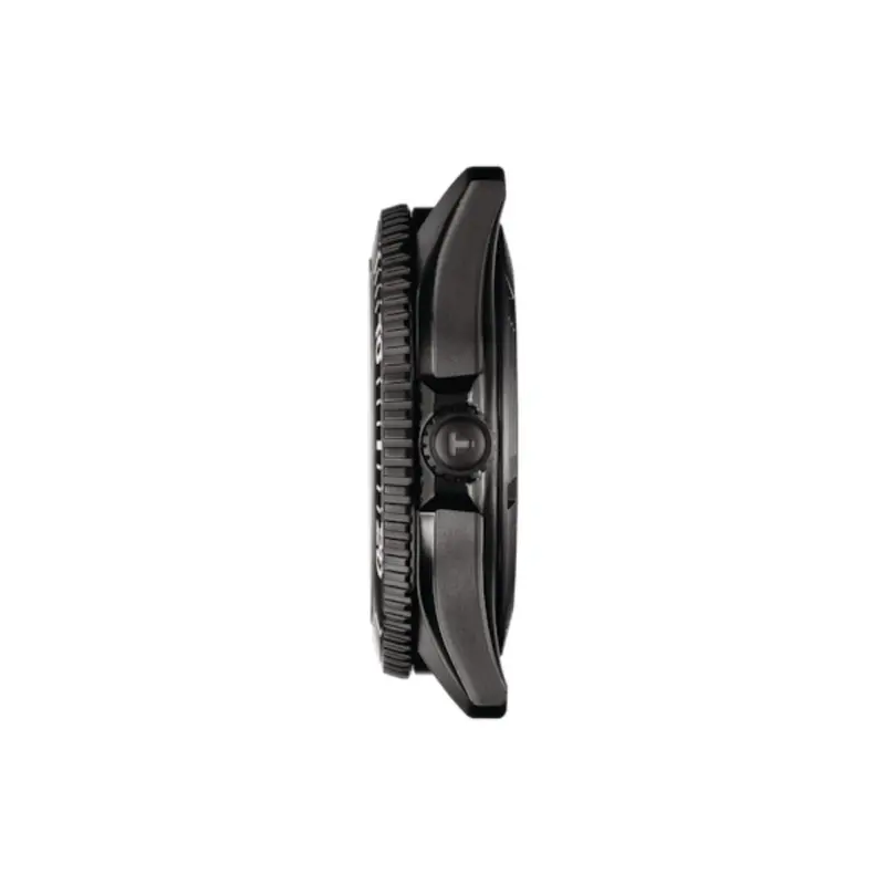 Tissot Seastar 1000 Powermatic 80 Black Stainless Steel Unisex Watch T1208073305100 2