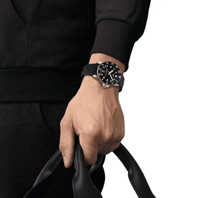 Tissot Seastar 1000 Quartz Gmt Men's Watch T1208521705100 2