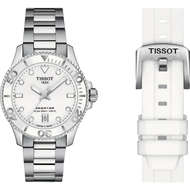 Tissot Seastar T1202101101100 Stainless Steel Women Watch 1