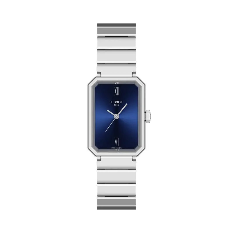 Tissot Srv Blue Dial Stainless Steel Strap Women Watch T1601101104300 1