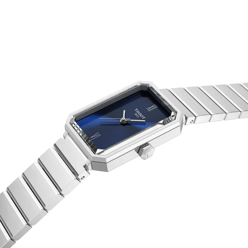 Tissot Srv Blue Dial Stainless Steel Strap Women Watch T1601101104300 2
