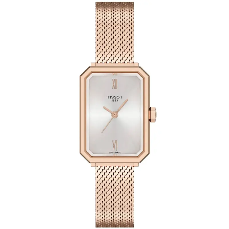 Tissot Srv Rose Gold Milanese Strap Women's Watch T1601103303300 1