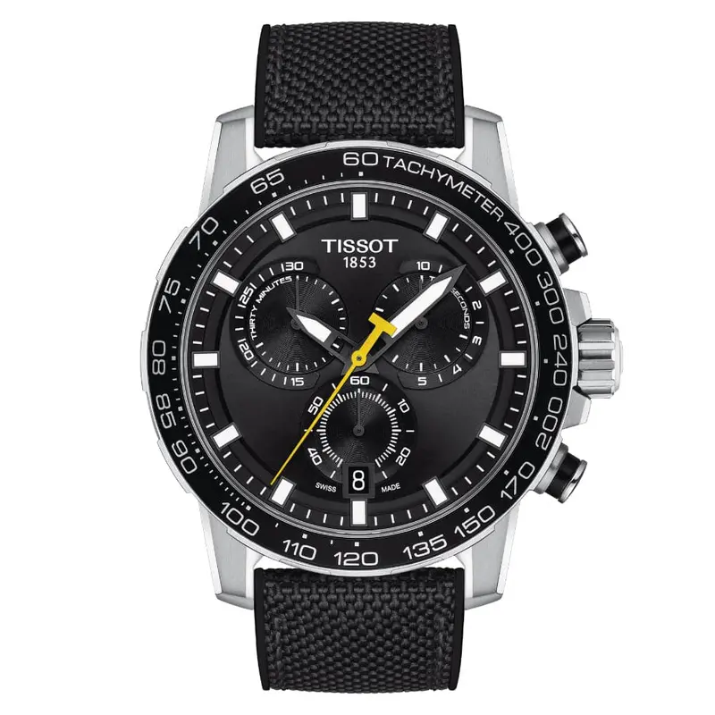 Tissot Supersport Chrono T1256171705102 Black Strap Men Watch 1