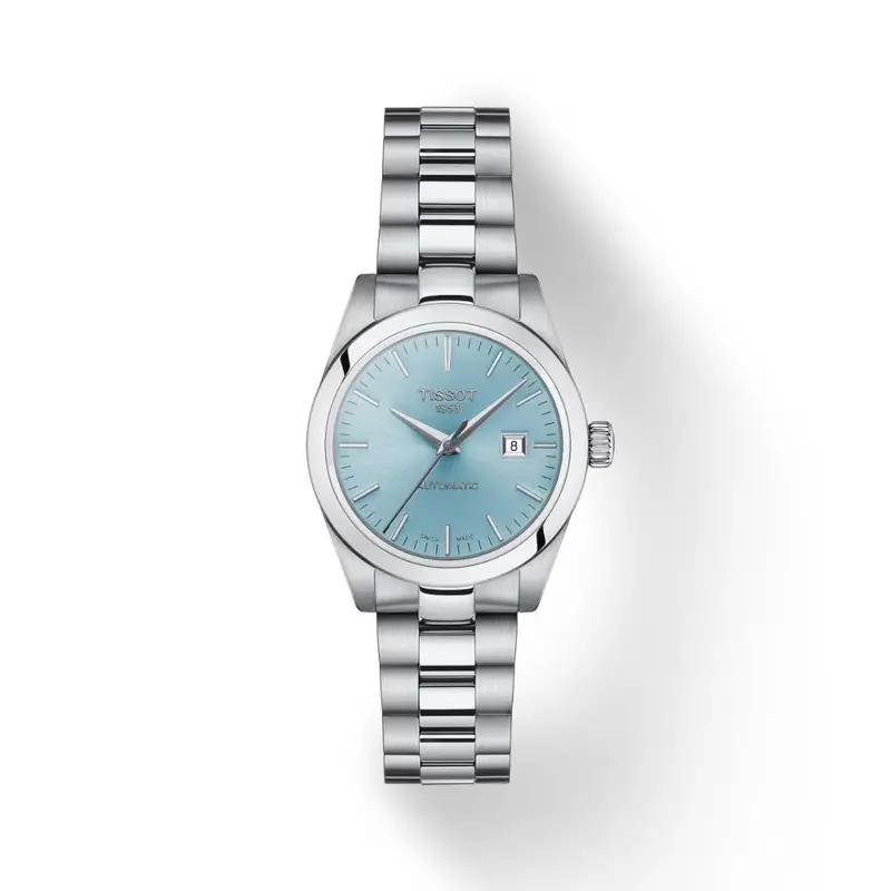 Tissot T-My Lady Automatic Ice Blue Dial Stainless Steel Women's Watch T1320071135100 1