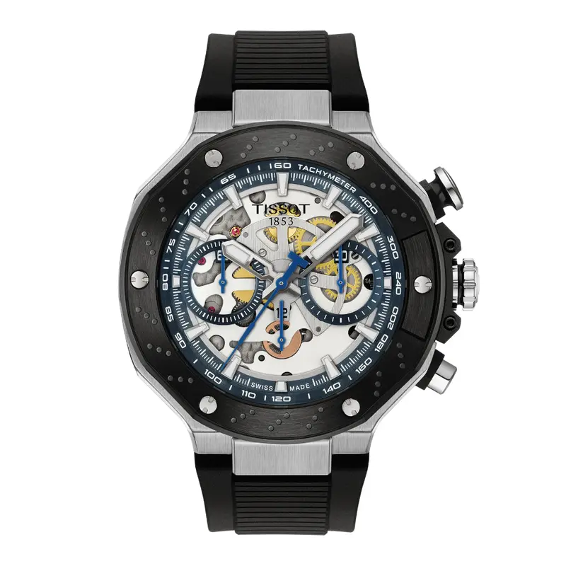 Tissot T-Race Motogp Black Synthetic Strap Men Watch T1414622704100 1