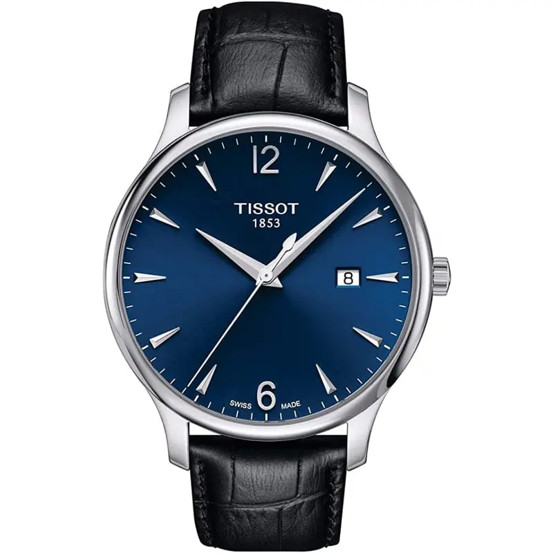 Tissot T0636101604700 Black Leather Mens Watch 1