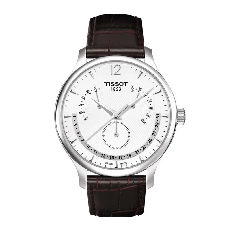 Tissot T0636371603700 Tradition Perpetual Calendar Men's Watch 1